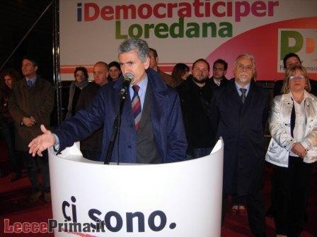 Regionali in Puglia: presente D'Alema